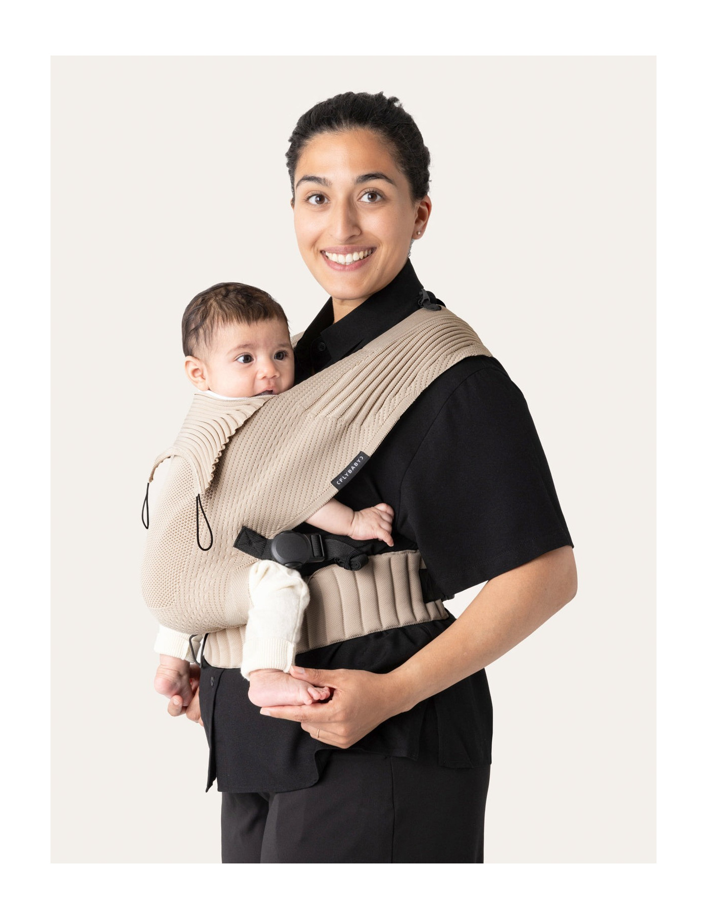 Nosidełko Flybaby 3D Knit – ergonomiczne od urodzenia | Ecobobo