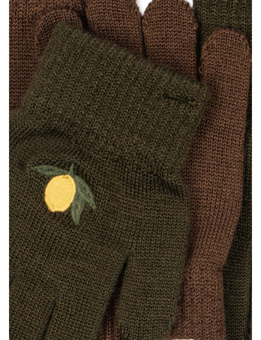 Konges Sløjd Filla Gloves 2-pack – rękawiczki dziecięce | Ecobobo