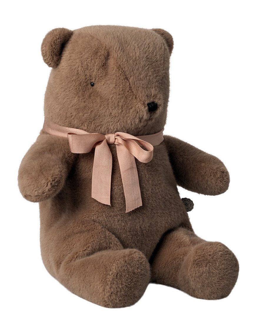 Maileg Teddy Bear Plush Medium Soft Brown | Pluszowy miś | Ecobobo Maileg Teddy Bear Plush Medium Soft Brown | Pluszowy miś | Ecobobo