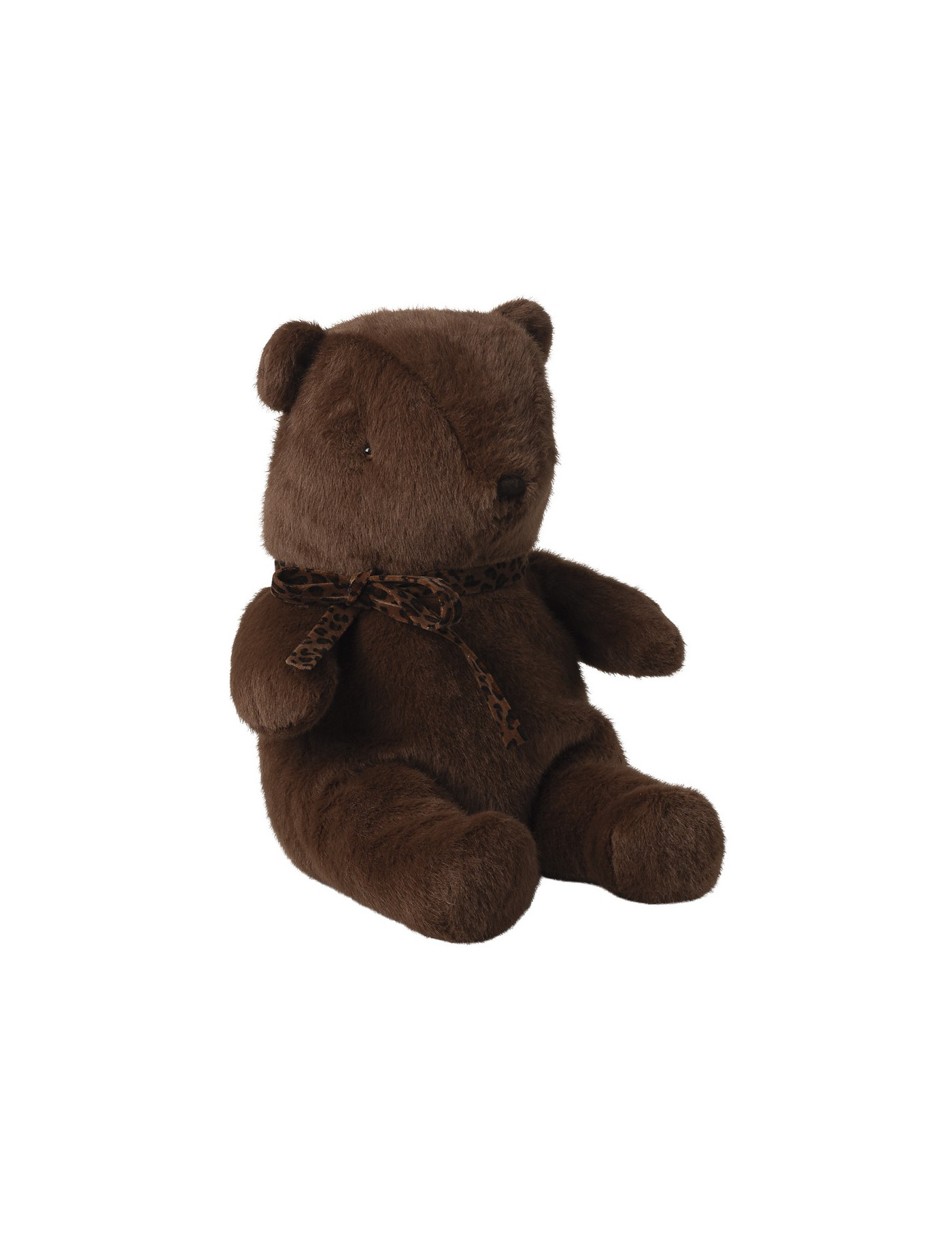 Maileg Teddy Bear Plush Medium Dark Chocolate | Miś | Ecobobo