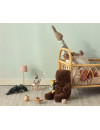 Maileg Teddy Bear Plush Medium Dark Chocolate | Miś | Ecobobo