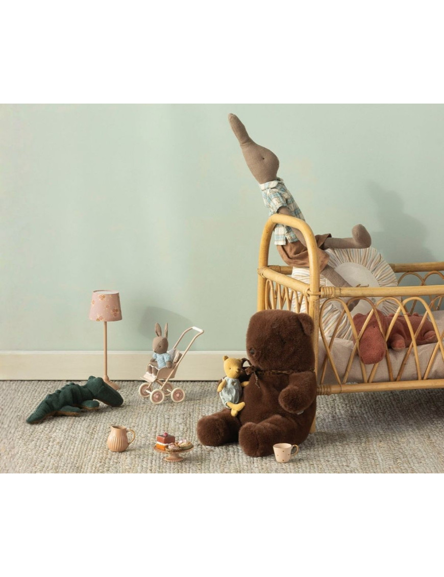 Maileg Teddy Bear Plush Medium Dark Chocolate | Miś | Ecobobo