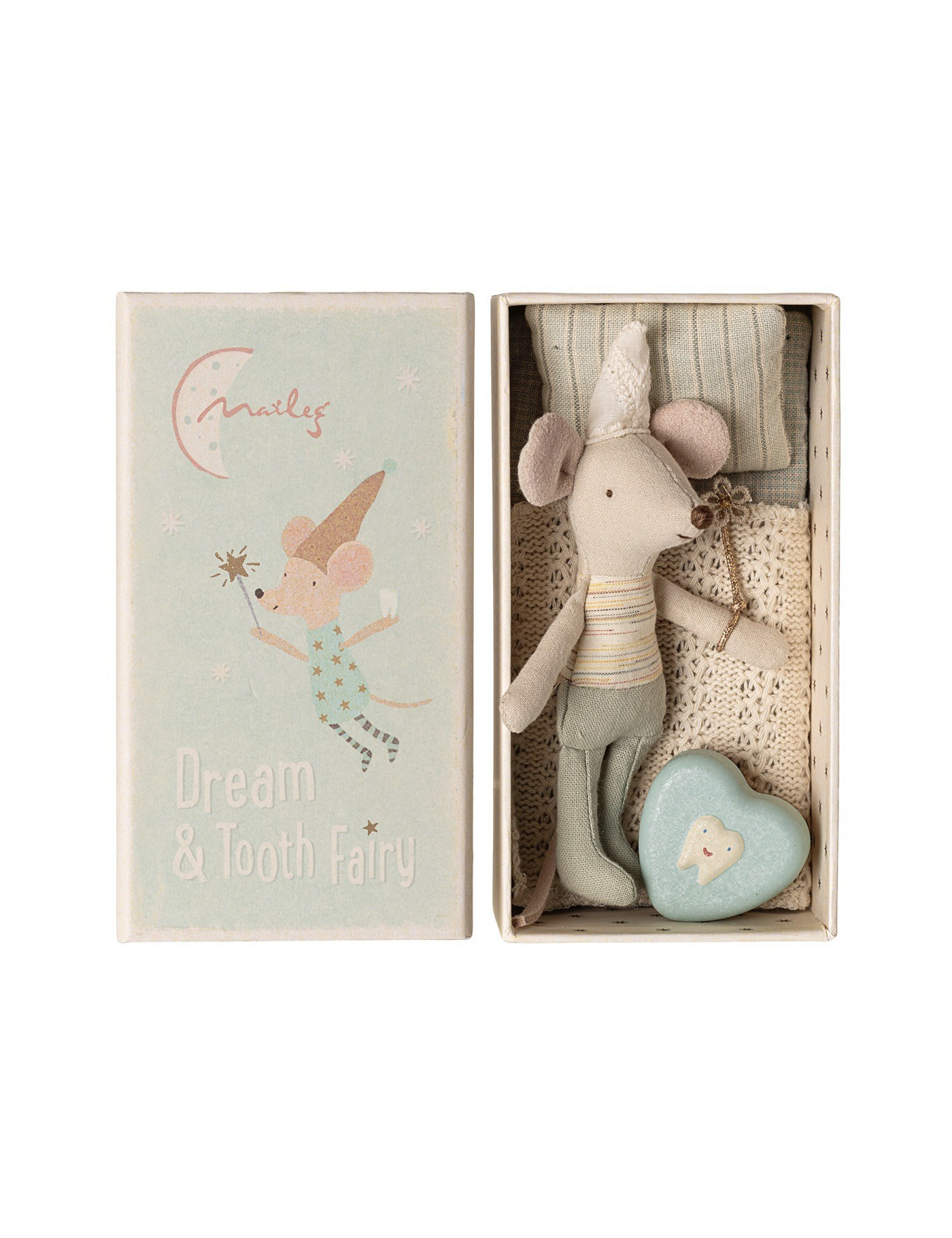 Maileg Tooth Fairy Mouse Little Brother | Wróżka Zębuszka | Ecobobo