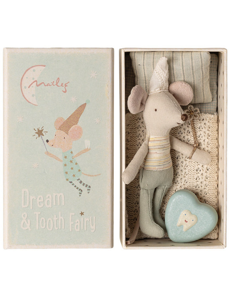 Maileg Tooth Fairy Mouse Little Brother | Wróżka Zębuszka | Ecobobo