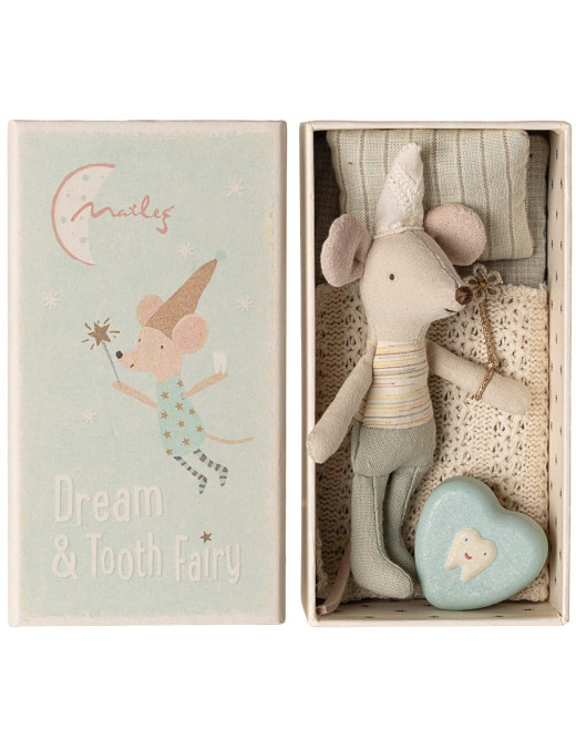 Maileg Tooth Fairy Mouse Little Brother | Wróżka Zębuszka | Ecobobo