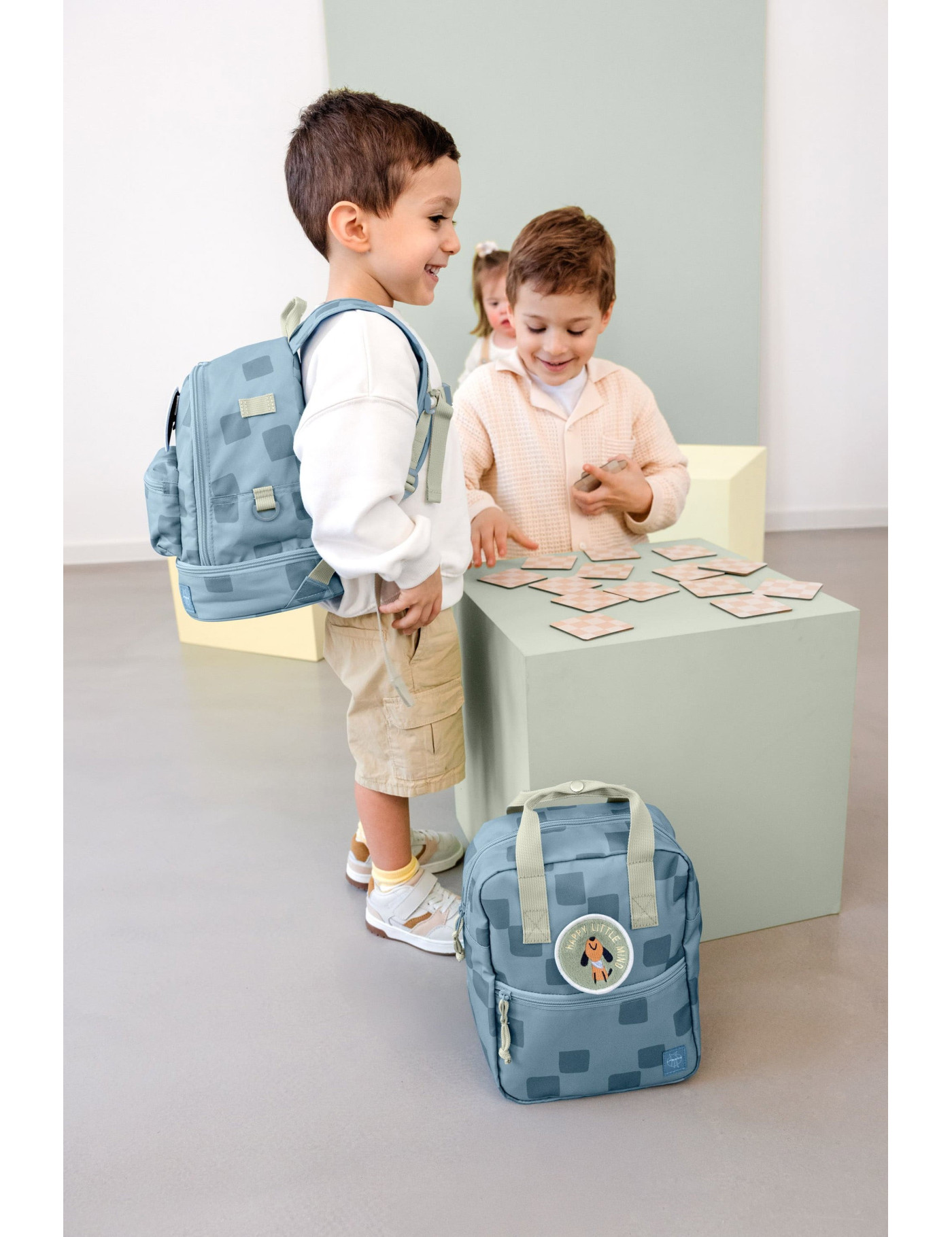 Plecak do przedszkola LASSIG Happy Prints 7 l | Ecobobo