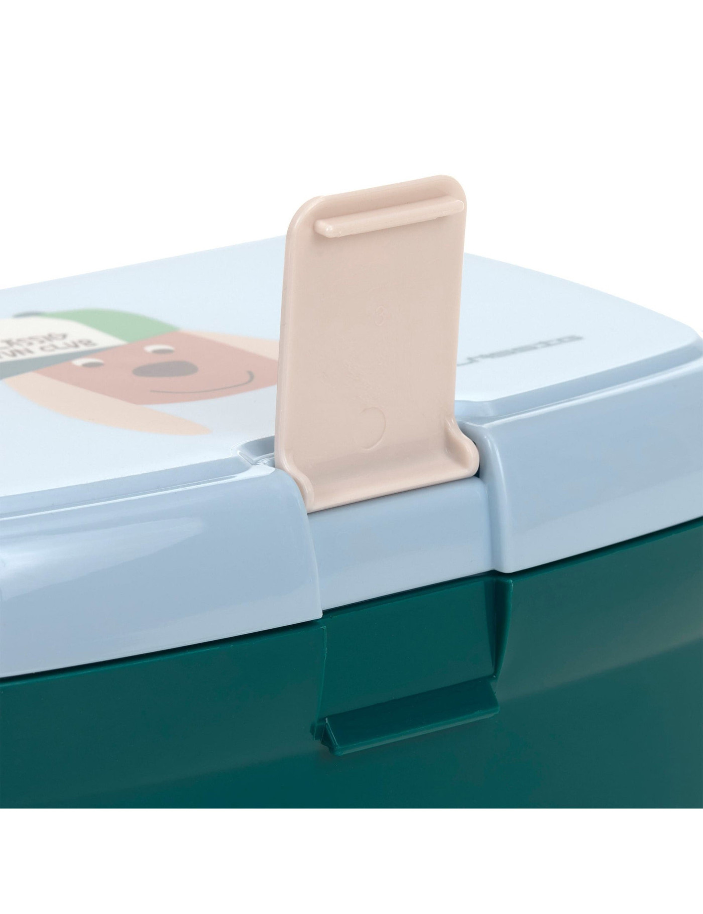 Lunchbox dla dzieci LASSIG Tiny Team z przegródką | Ecobobo