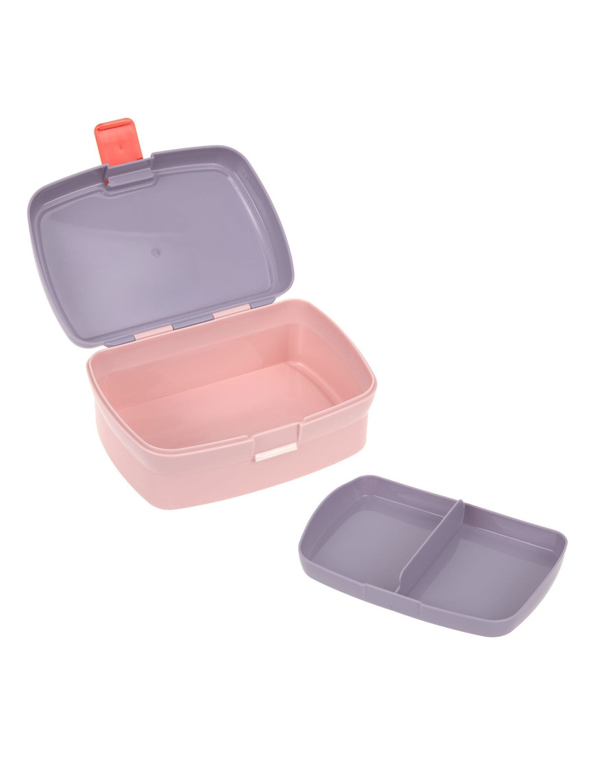 Lunchbox dla dzieci LASSIG Tiny Team z przegródką | Ecobobo