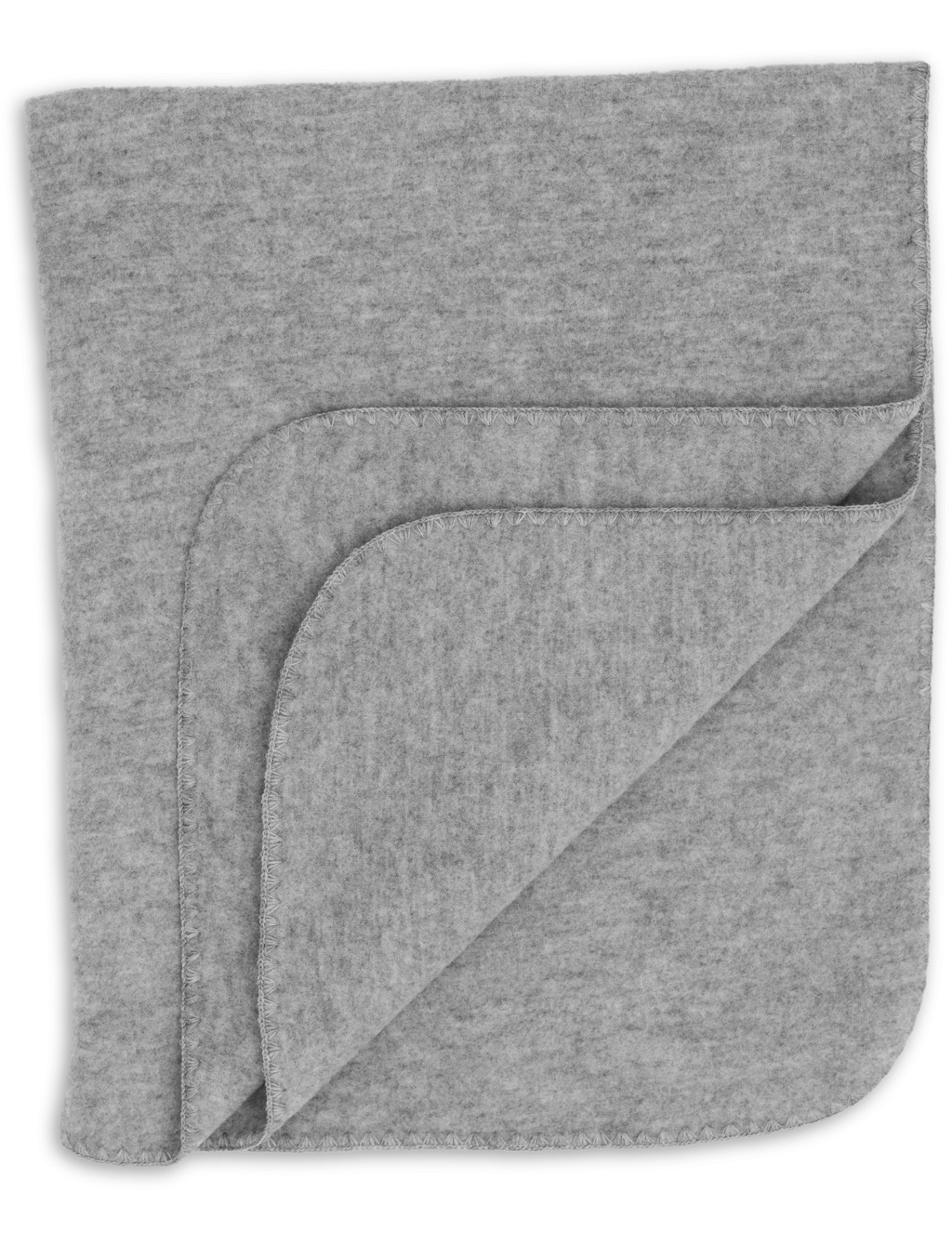Ciepły kocyk z 100% wełny merino, Engel Grey