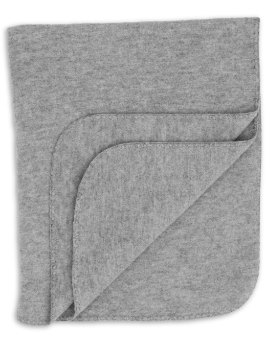 Ciepły kocyk z 100% wełny merino, Engel Grey
