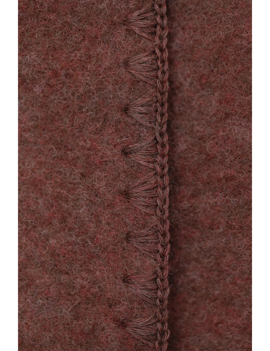 Ciepły kocyk z 100% wełny merino, Engel Cinammon