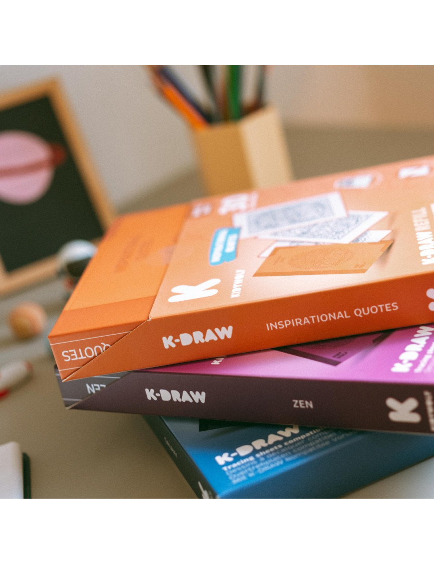 KIDYDRAW PAD Zen – Wkład do Nauki Rysowania | Ecobobo