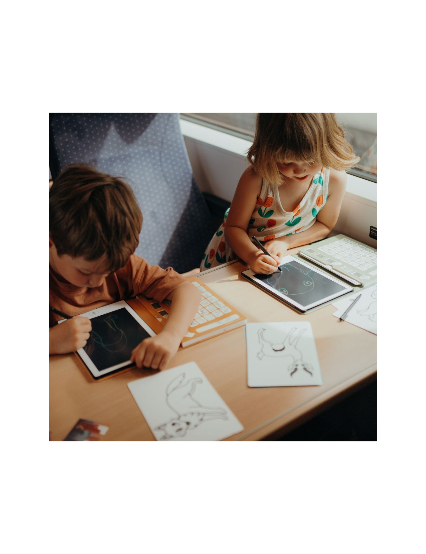 KIDYDRAW MINI – Karty do Rysowania Bajki i Zwierzęta | Ecobobo