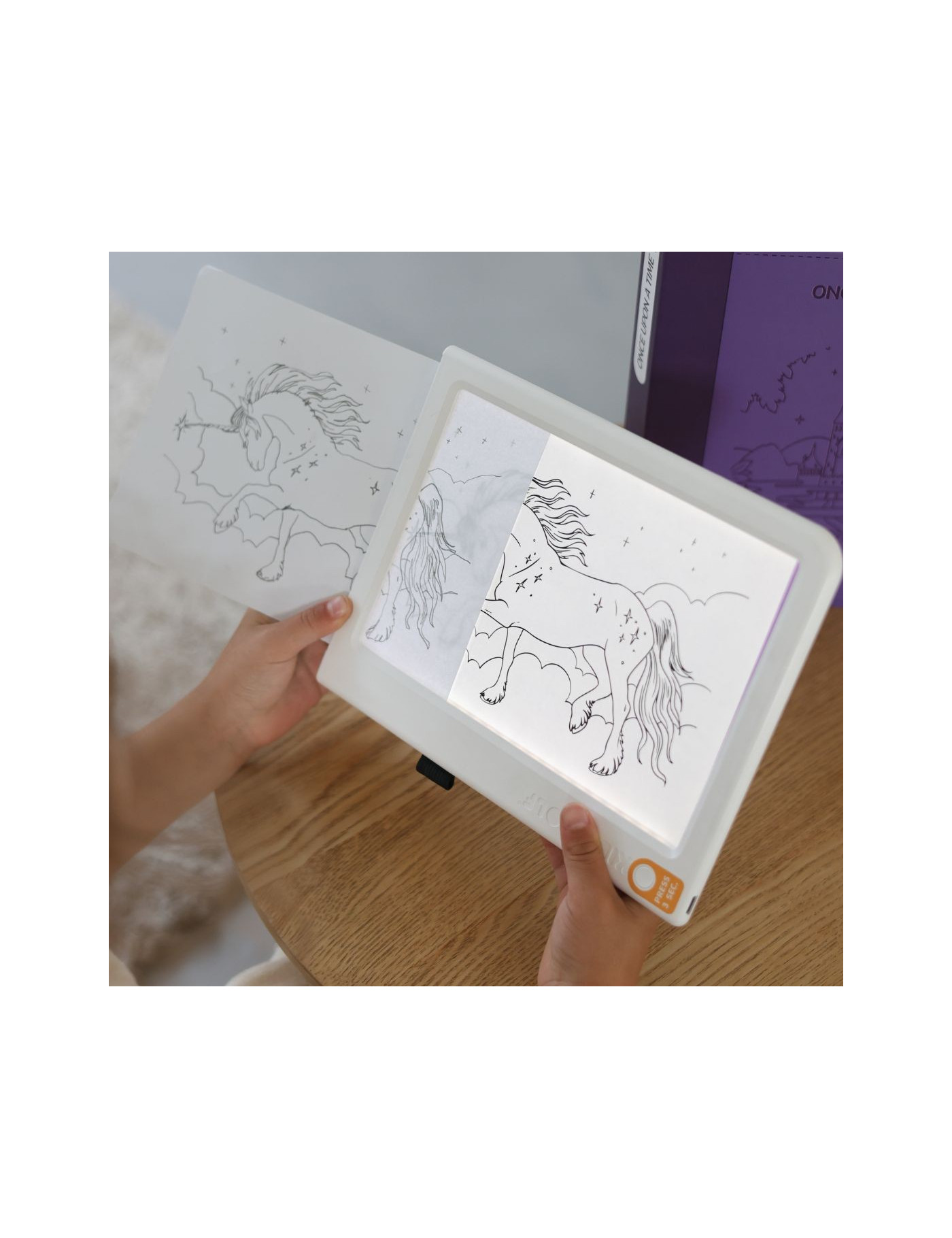 KIDYDRAW PAD Dawno, Dawno Temu 8+ – Wkład do Nauki Rysowania | Ecobobo