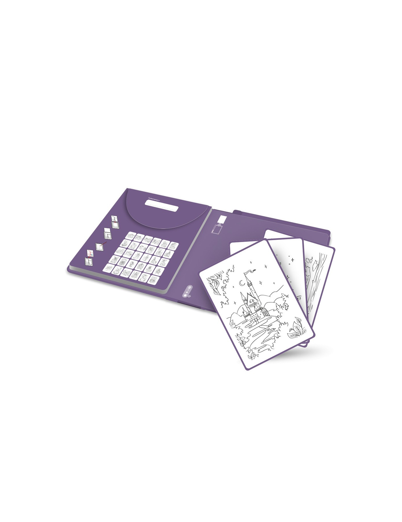 KIDYDRAW PAD Dawno, Dawno Temu 8+ – Wkład do Nauki Rysowania | Ecobobo