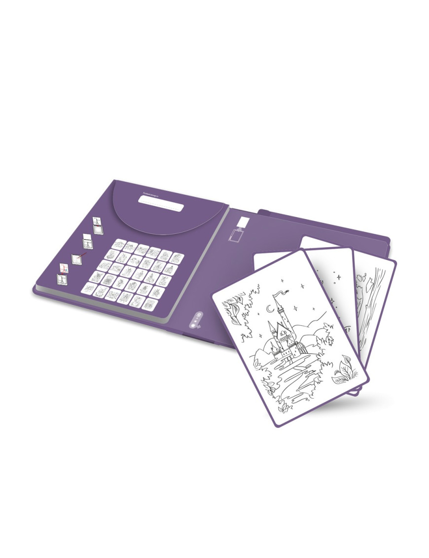 KIDYDRAW PAD Dawno, Dawno Temu 8+ – Wkład do Nauki Rysowania | Ecobobo