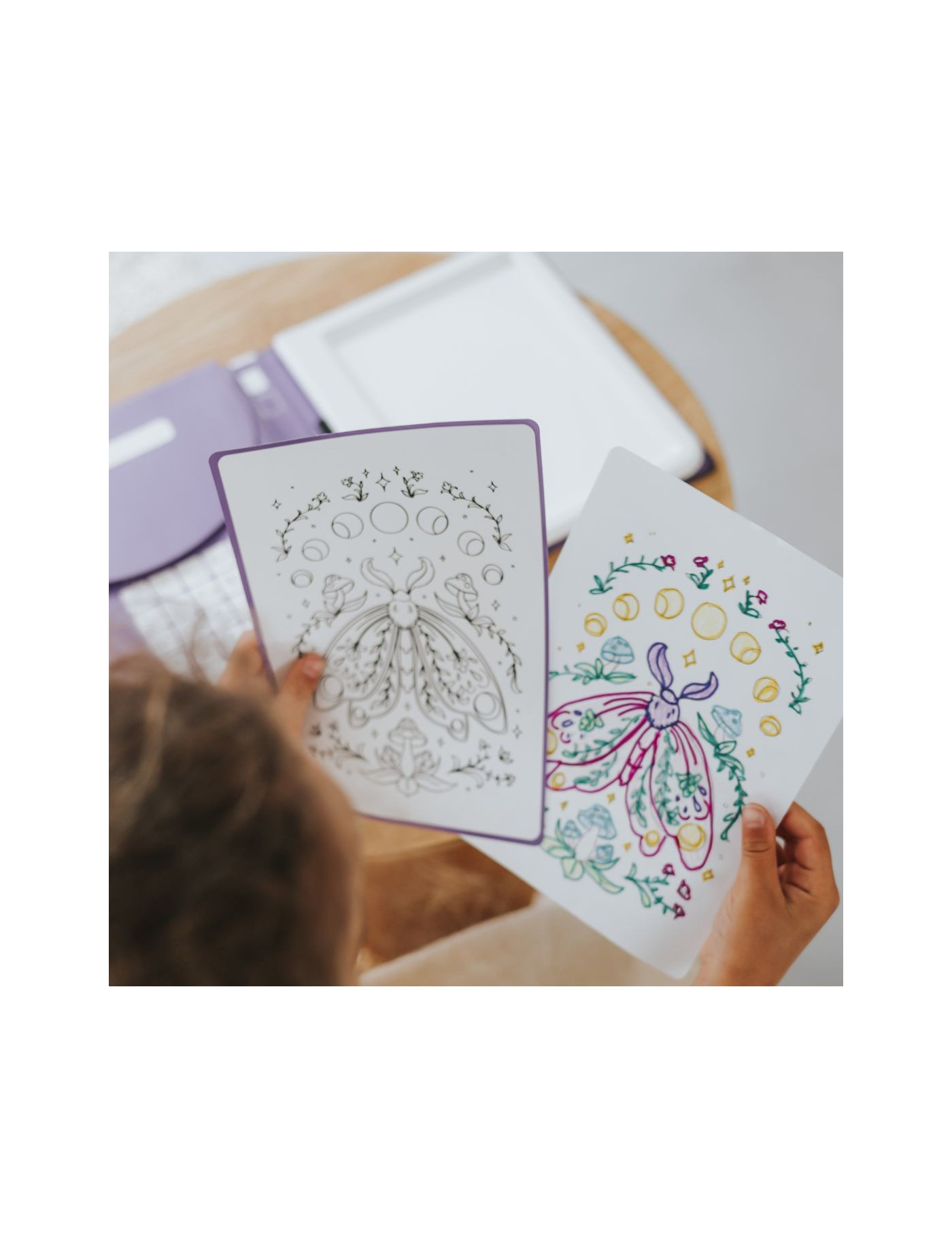 KIDYDRAW PAD Dawno, Dawno Temu 8+ – Wkład do Nauki Rysowania | Ecobobo