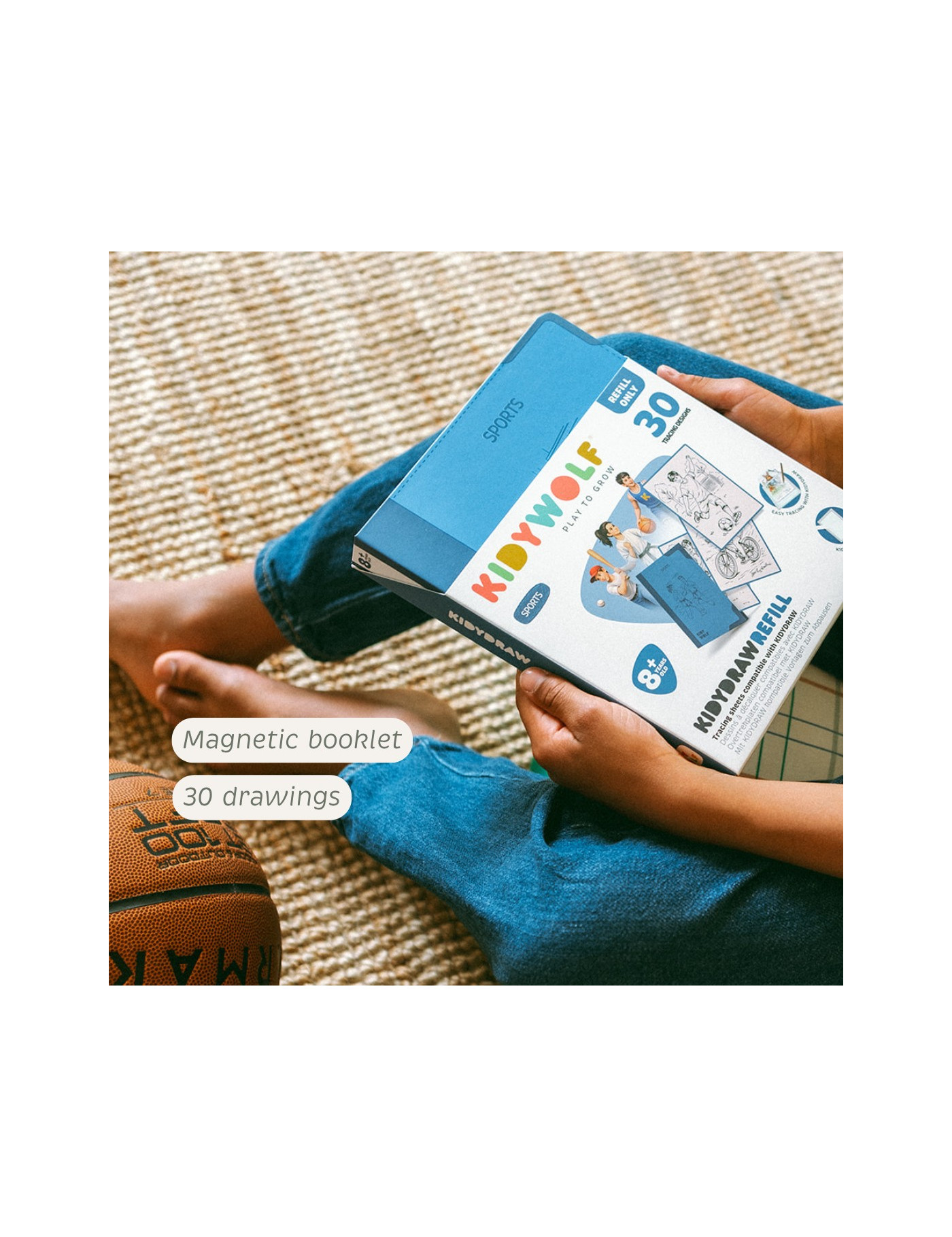 KIDYDRAW PAD Sport – Wkład do Nauki Rysowania | Ecobobo