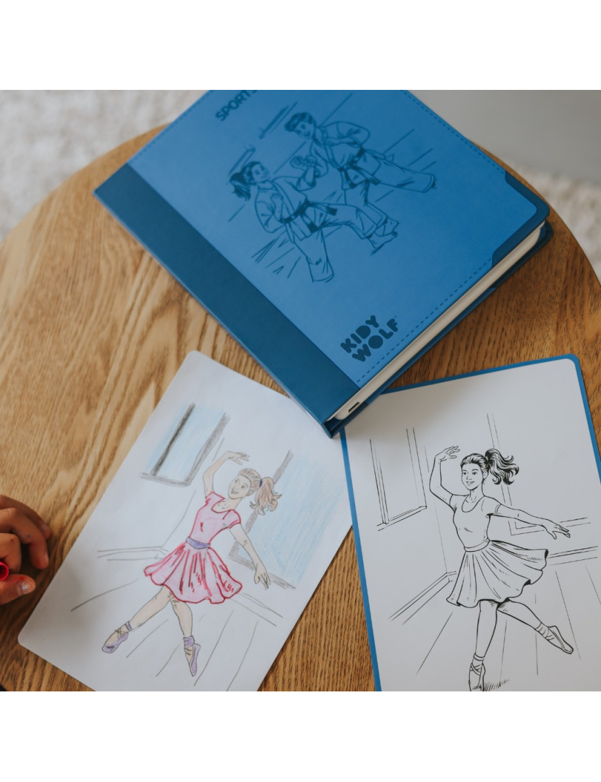 KIDYDRAW PAD Sport – Wkład do Nauki Rysowania | Ecobobo
