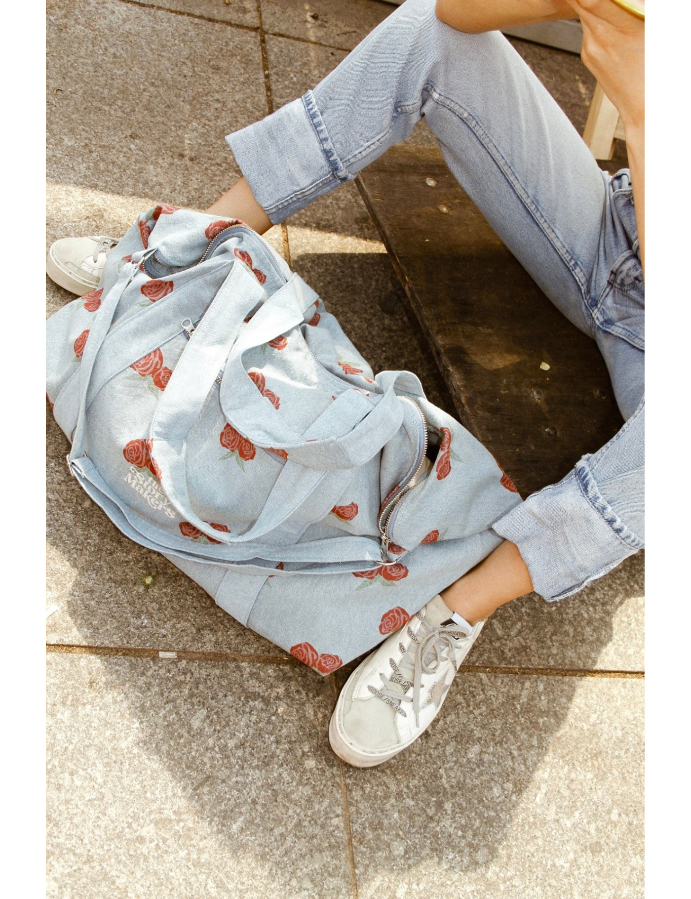 Torba Weekendowa z Kosmetyczką Roses | The Story Makers | Ecobobo