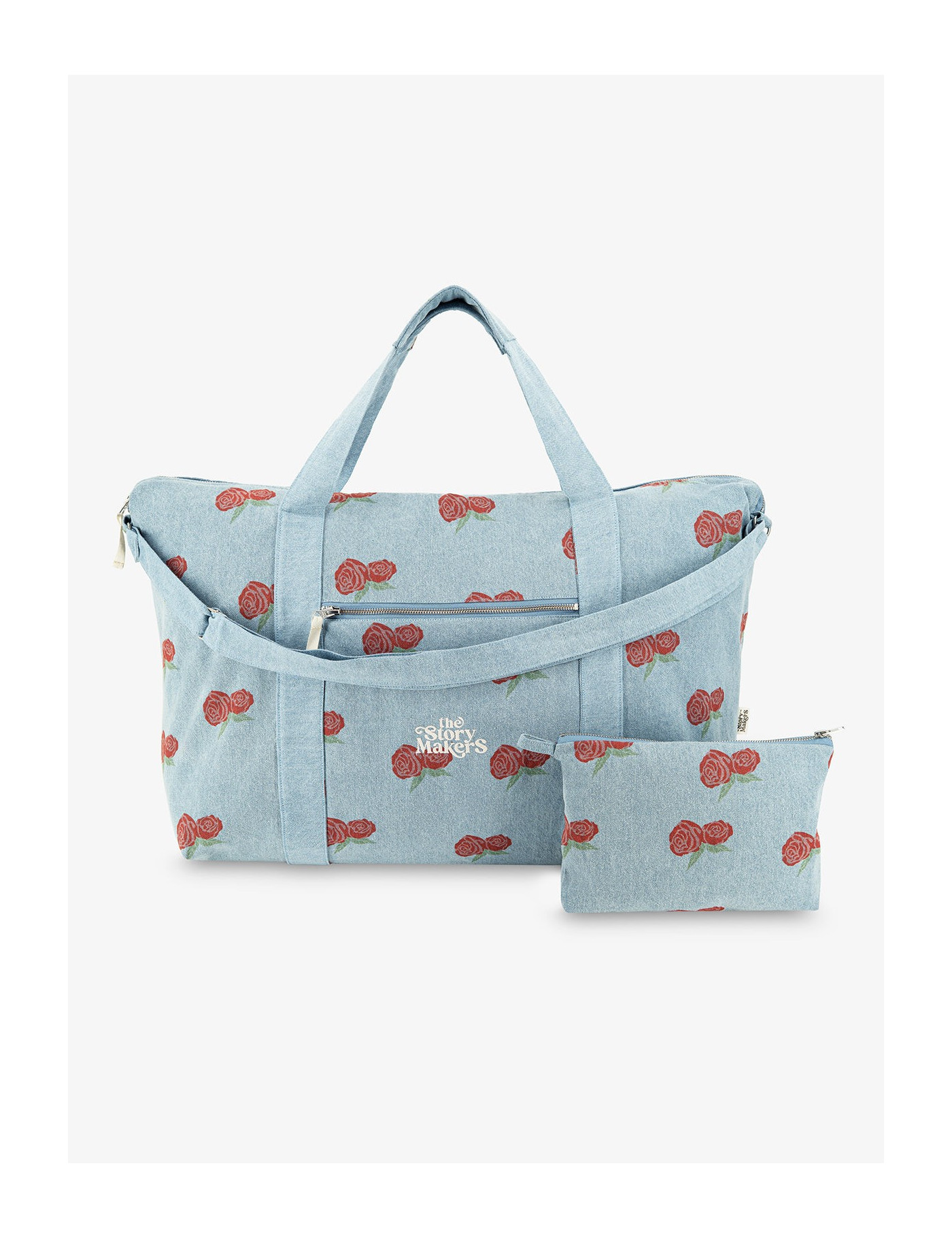 Torba Weekendowa z Kosmetyczką Roses | The Story Makers | Ecobobo