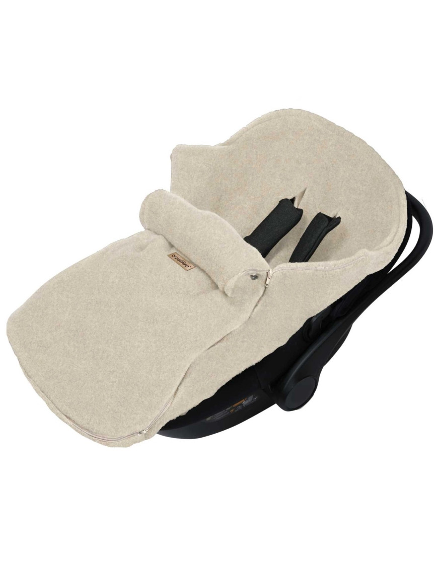 Śpiworek Wełniany Maxi Sierra 0–36 m Beige do Wózka | Ecobobo Śpiworek Wełniany Maxi Sierra 0–36 m Beige do Wózka | Ecobobo