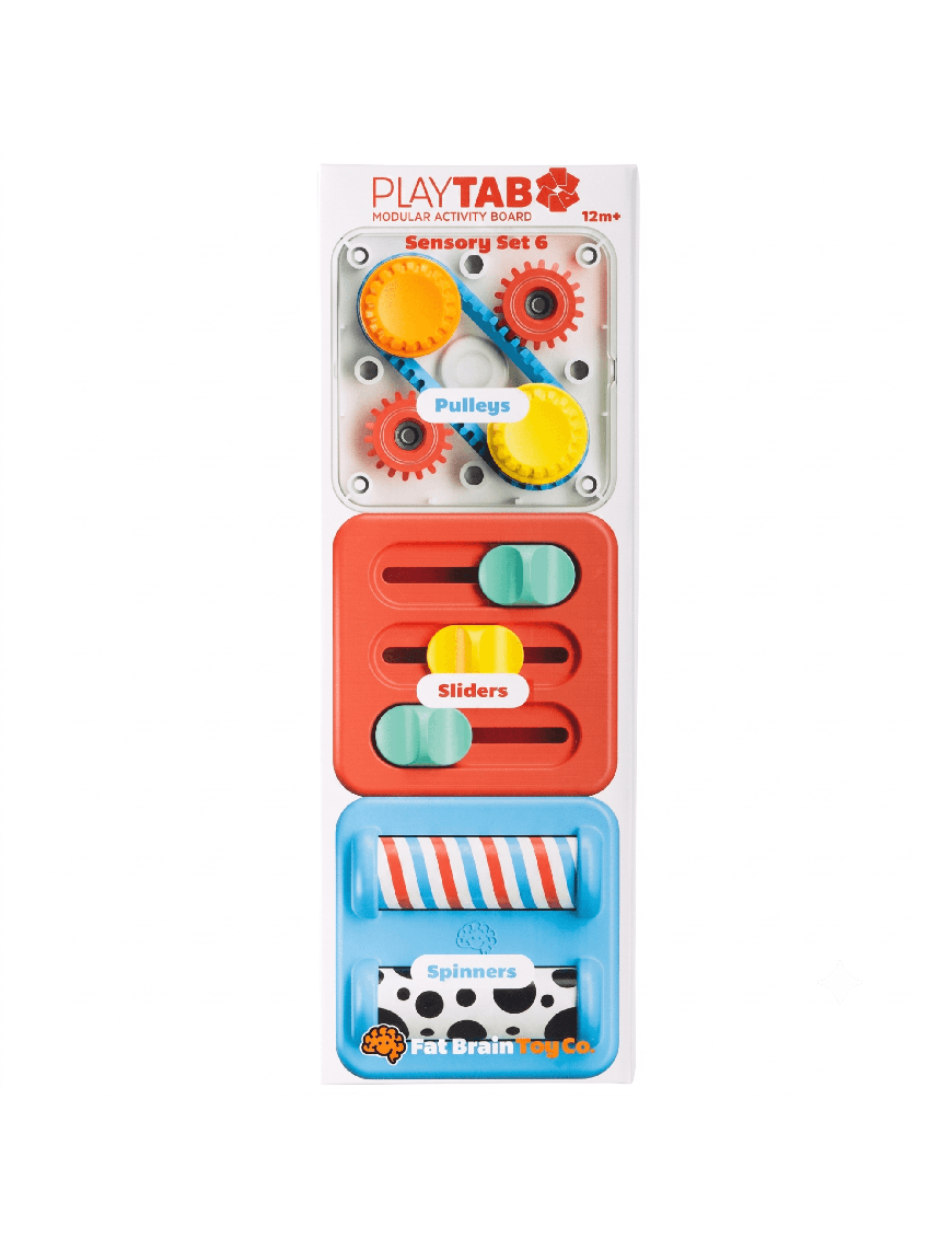Fat Brain Toys PlayTab – 3 Kwadraty Sensoryczne | Ecobobo