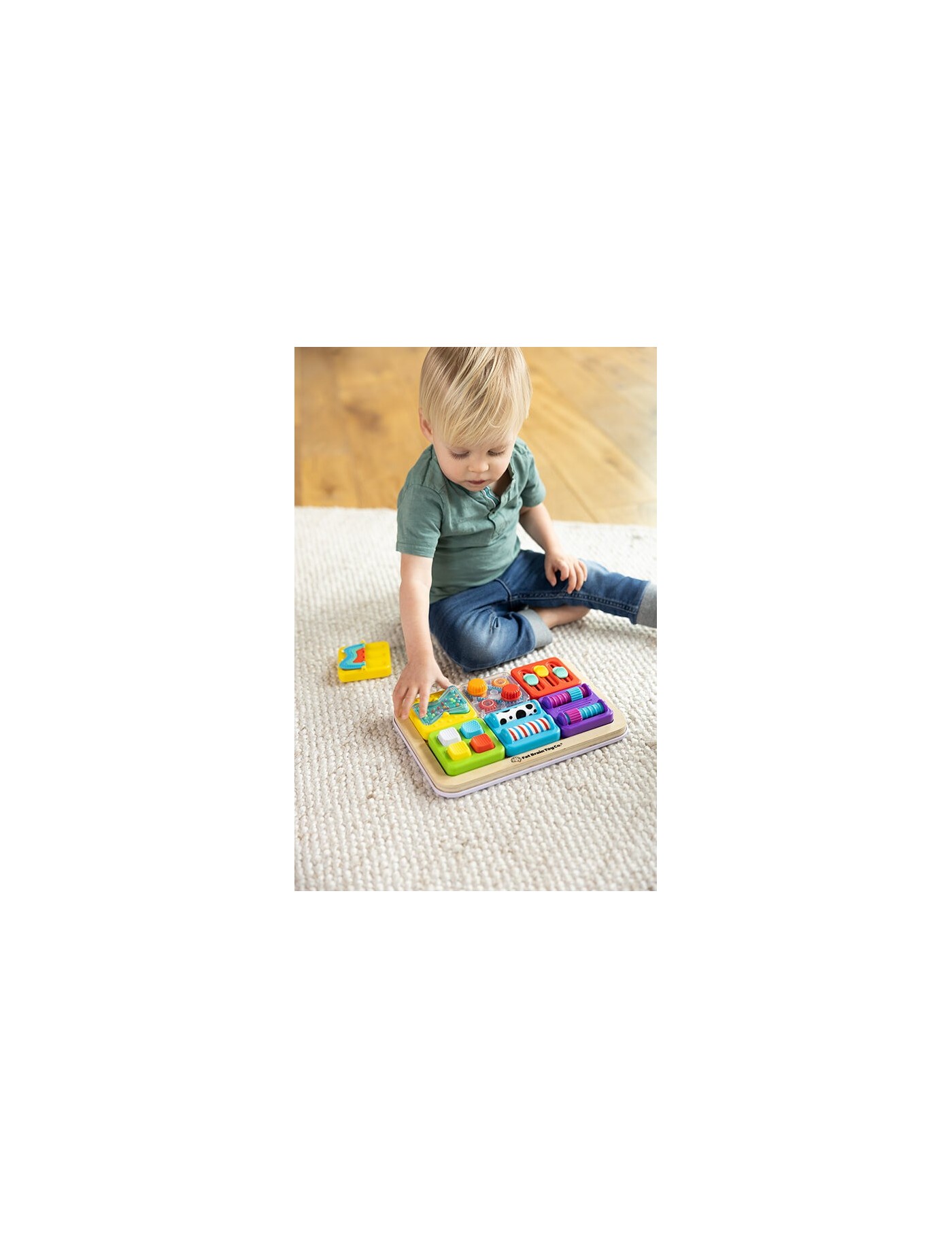 Fat Brain Toys PlayTab – 3 Kwadraty Sensoryczne | Ecobobo