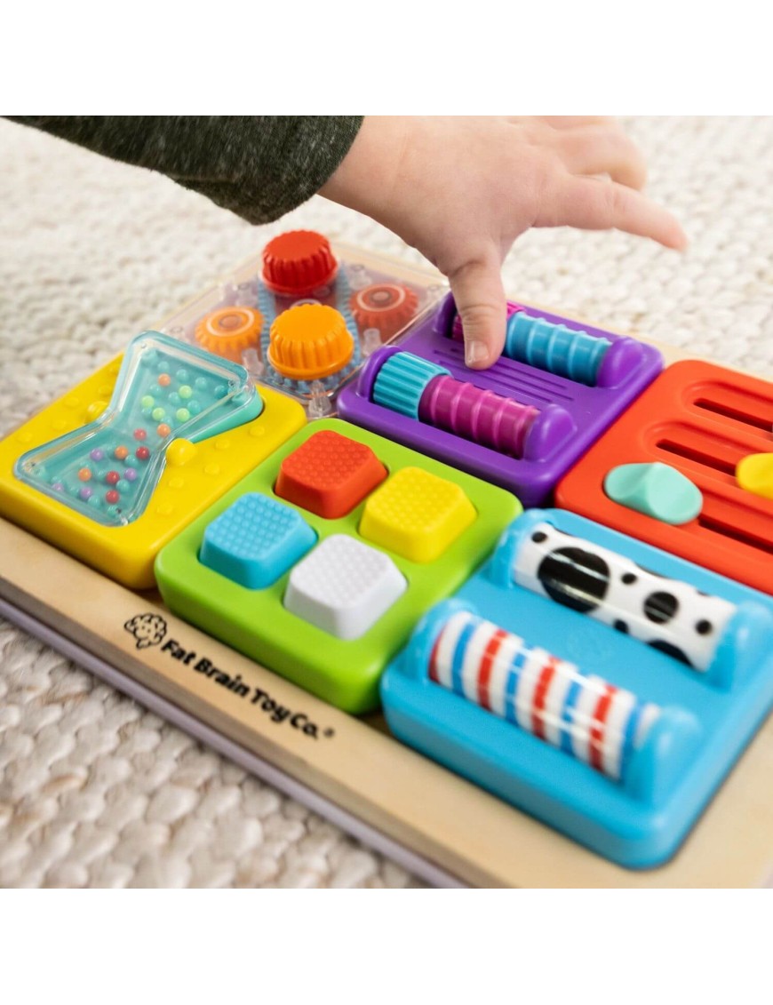 Fat Brain Toys PlayTab – 3 Kwadraty Sensoryczne | Ecobobo