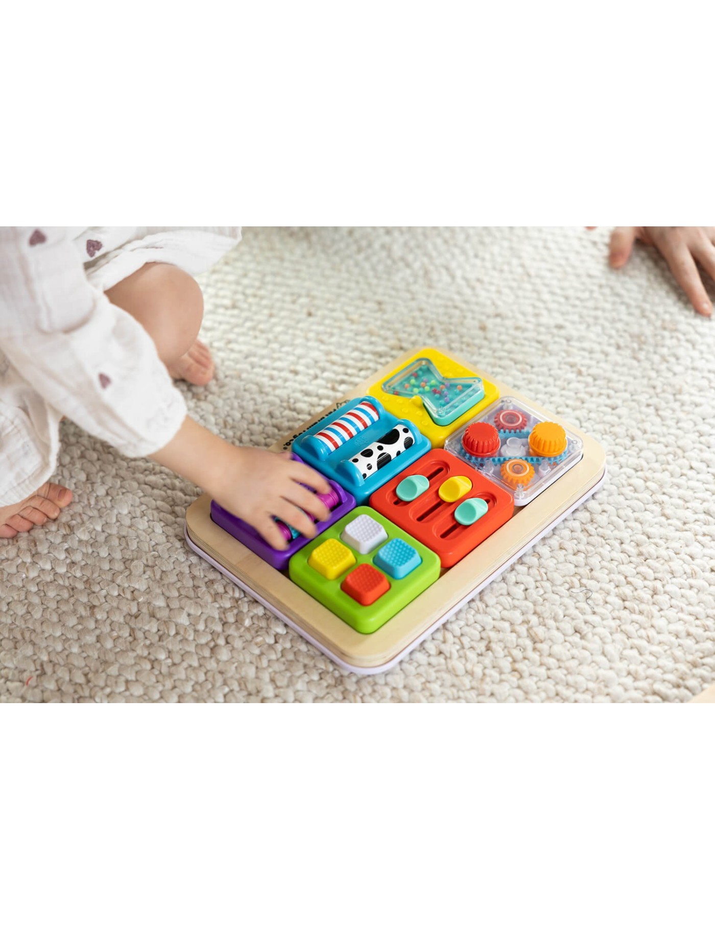 Fat Brain Toys PlayTab – 3 Kwadraty Sensoryczne | Ecobobo