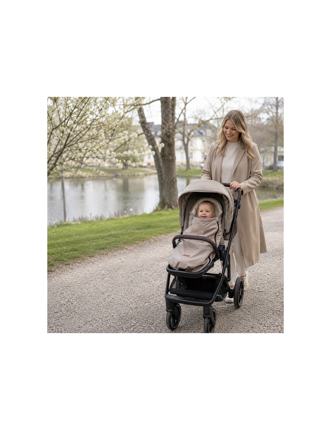 Zaffiro Śpiworek Mini Aspen 0–12 m Beige | Ecobobo