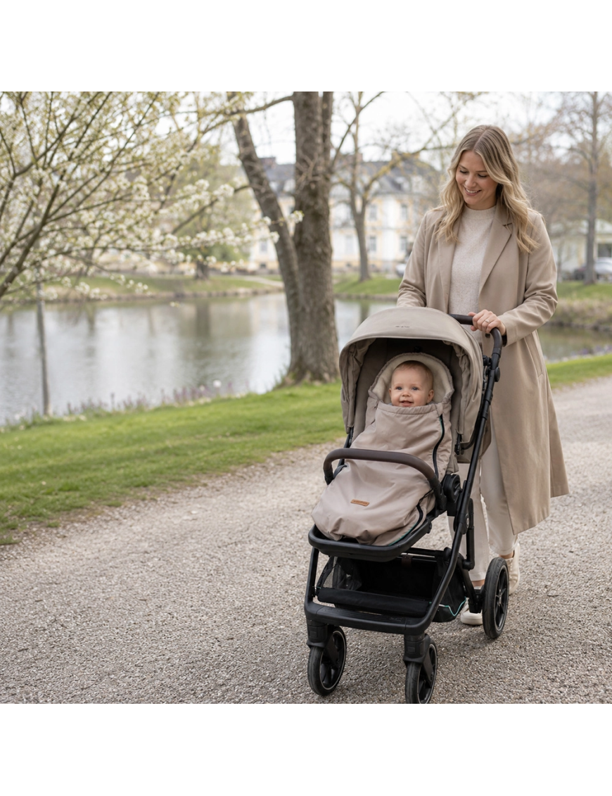 Zaffiro Śpiworek Mini Aspen 0–12 m Beige | Ecobobo
