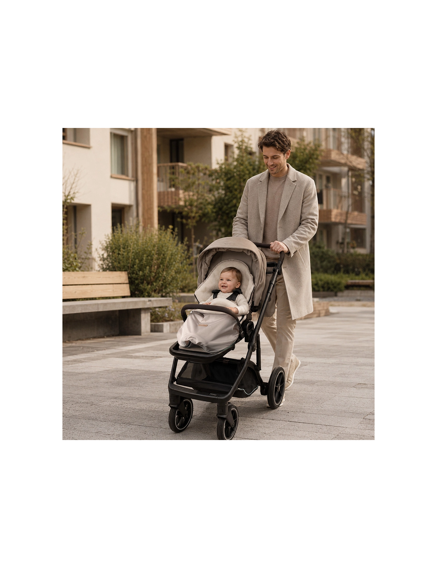 Zaffiro Śpiworek Mini Aspen 0–12 m Beige | Ecobobo