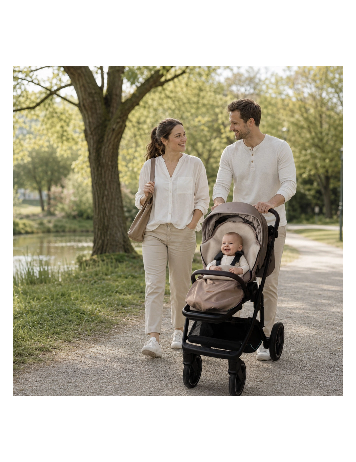 Zaffiro Śpiworek Mini Aspen 0–12 m Latte | Ecobobo Zaffiro Śpiworek Mini Aspen 0–12 m Latte | Ecobobo