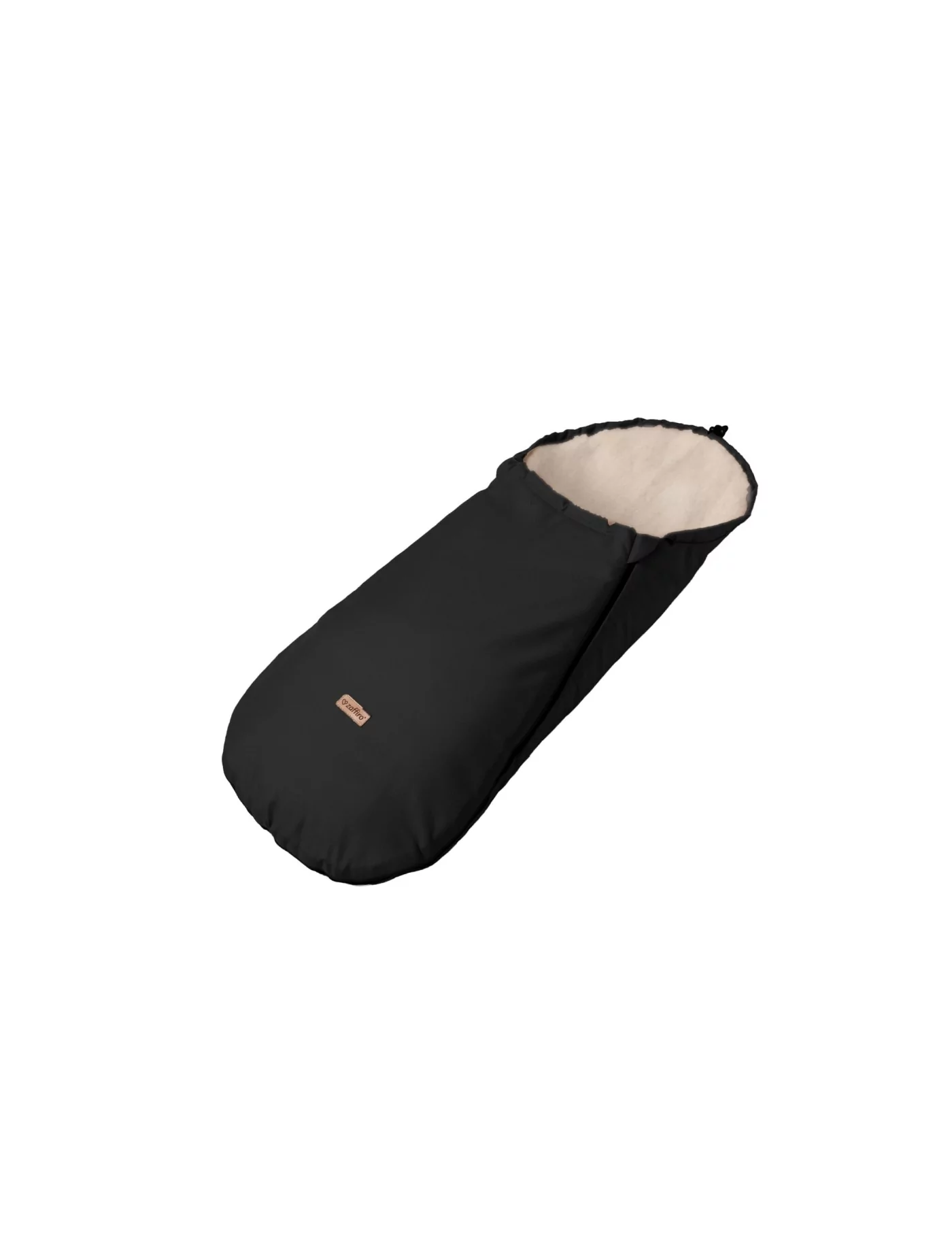 Zaffiro Śpiworek Mini Scandi 0–12 m Black | Ecobobo