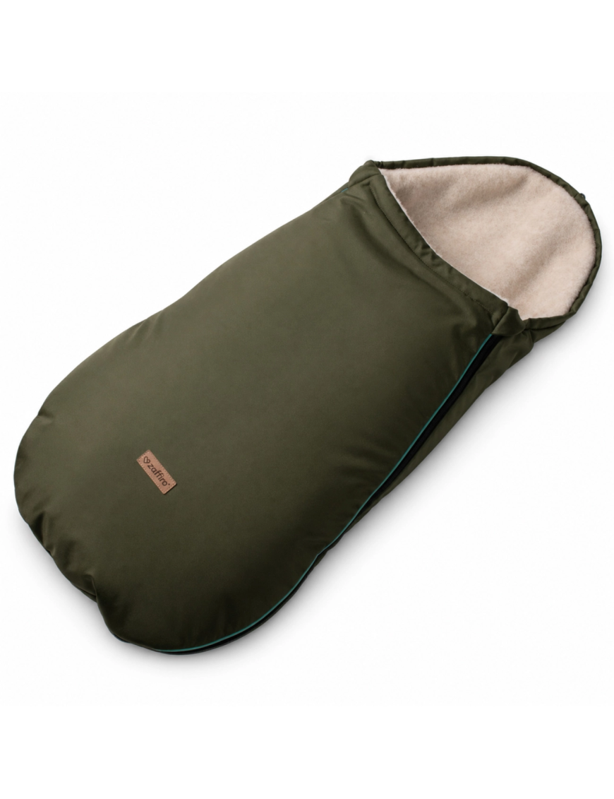 Zaffiro Śpiworek Mini Scandi 0–12 m Khaki | Ecobobo