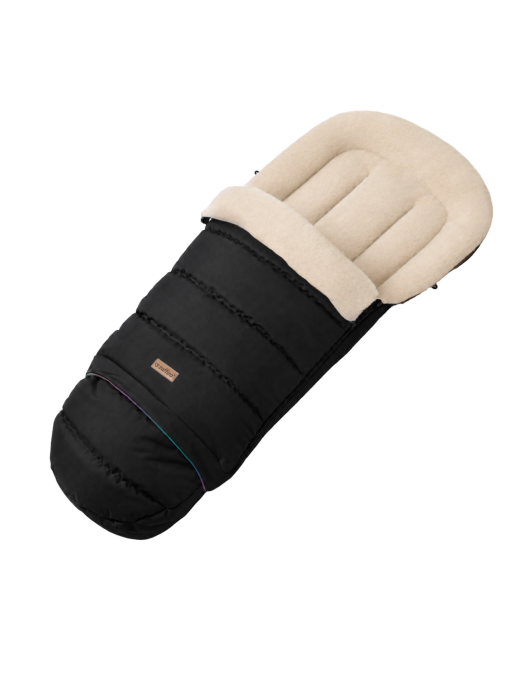 Zaffiro iGrow Scandi Śpiwór Wełniany 0–36 m Black | Ecobobo