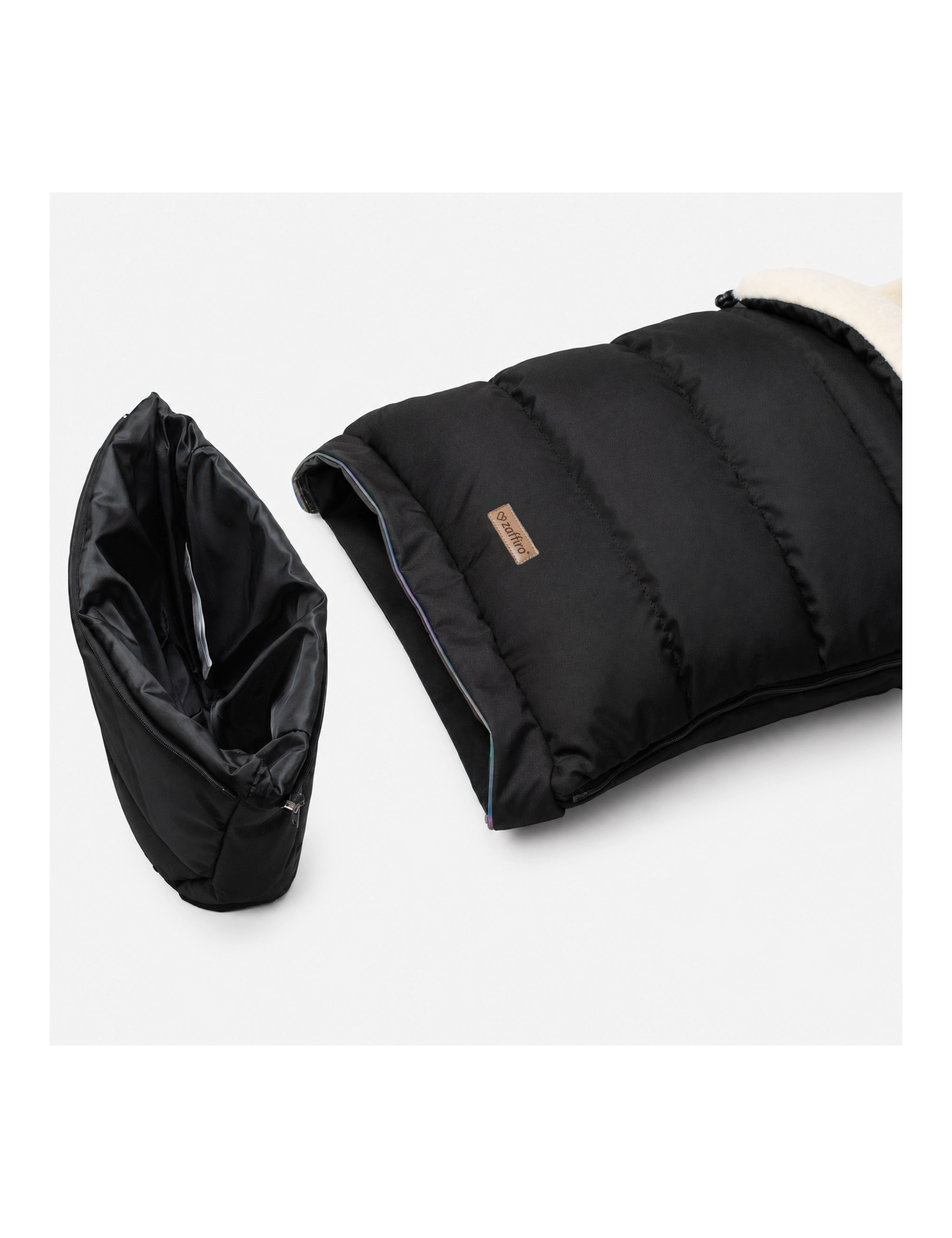 Zaffiro iGrow Scandi Śpiwór Wełniany 0–36 m Black | Ecobobo