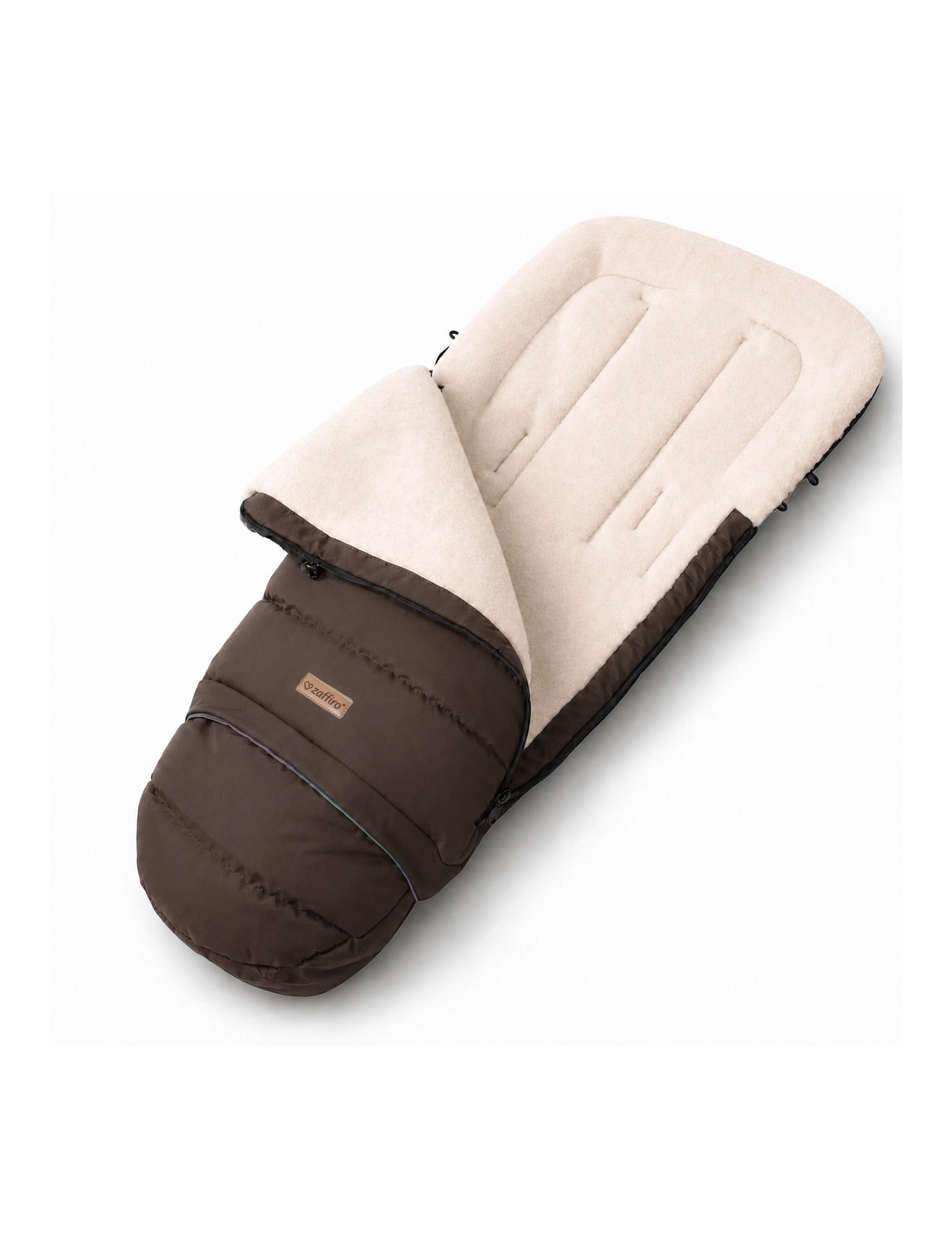 Zaffiro iGrow Scandi Śpiwór Wełniany 0–36 m Brown | Ecobobo