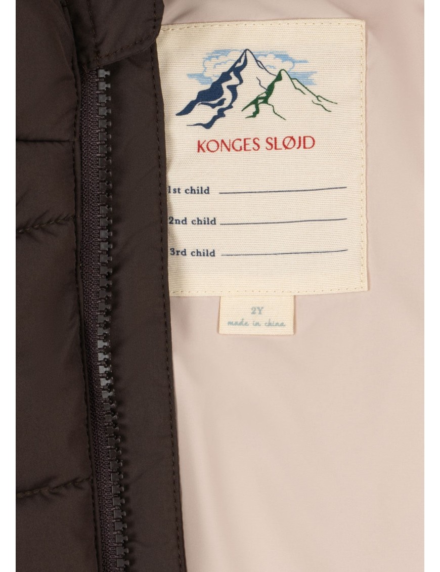 Konges Sløjd Alpi Jacket GRS Brown – Kurtka Dziecięca Konges Sløjd Alpi Jacket GRS Brown – Kurtka Dziecięca