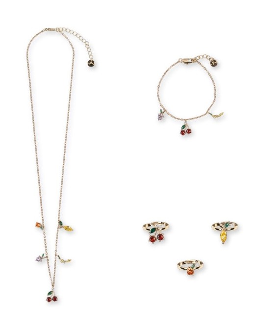 Konges Sløjd Fruity Jewelry Set – Biżuteria Dziecięca