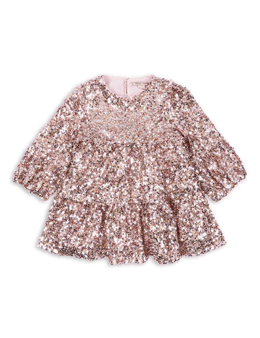 Konges Sløjd Lila Sequins Dress – Cekinowa Sukienka
