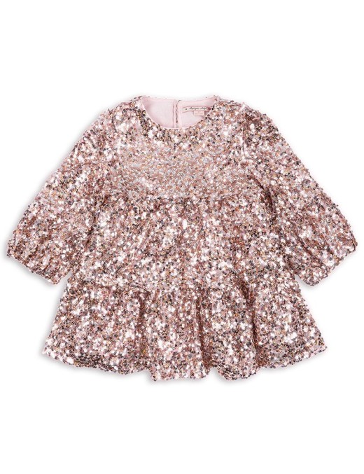 Konges Sløjd Lila Sequins Dress – Cekinowa Sukienka