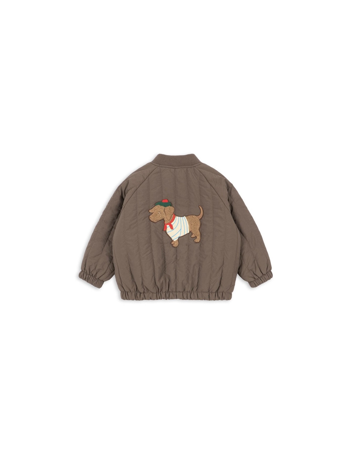 Konges Sløjd Juno Bomber Jacket – lekka kurtka termiczna dla dzieci walnut Konges Sløjd Juno Bomber Jacket – lekka kurtka termiczna dla dzieci walnut