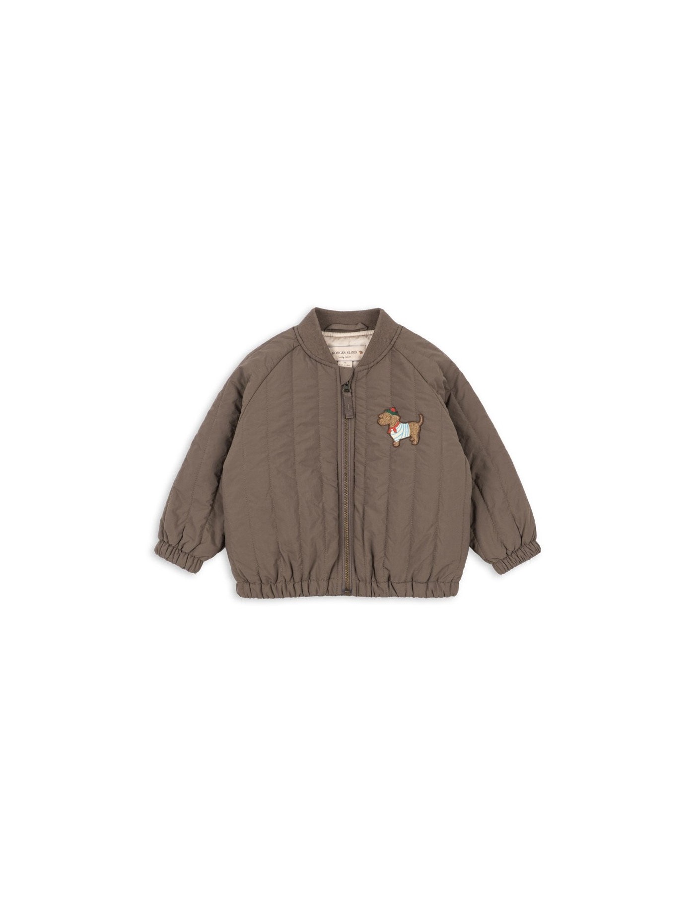 Konges Sløjd Juno Bomber Jacket – lekka kurtka termiczna dla dzieci walnut Konges Sløjd Juno Bomber Jacket – lekka kurtka termiczna dla dzieci walnut