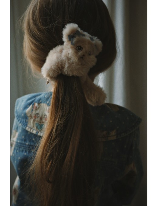 Kitty Furry Hair Elastic – Gumka do Włosów Kotek | Ecobobo