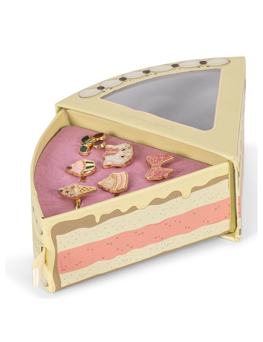 Kitty Sweets Ring Set – 6 Pierścionków dla Dzieci | Ecobobo