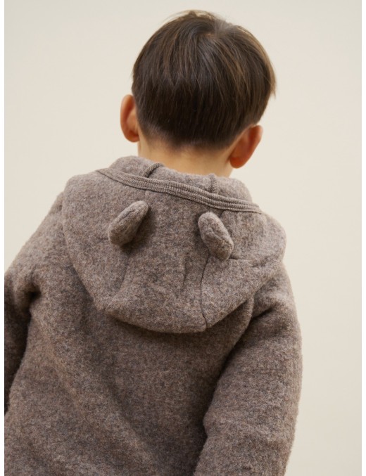 HUTTEliHUT Jacket Ears – Kurtka z Wełny Merino | Ecobobo