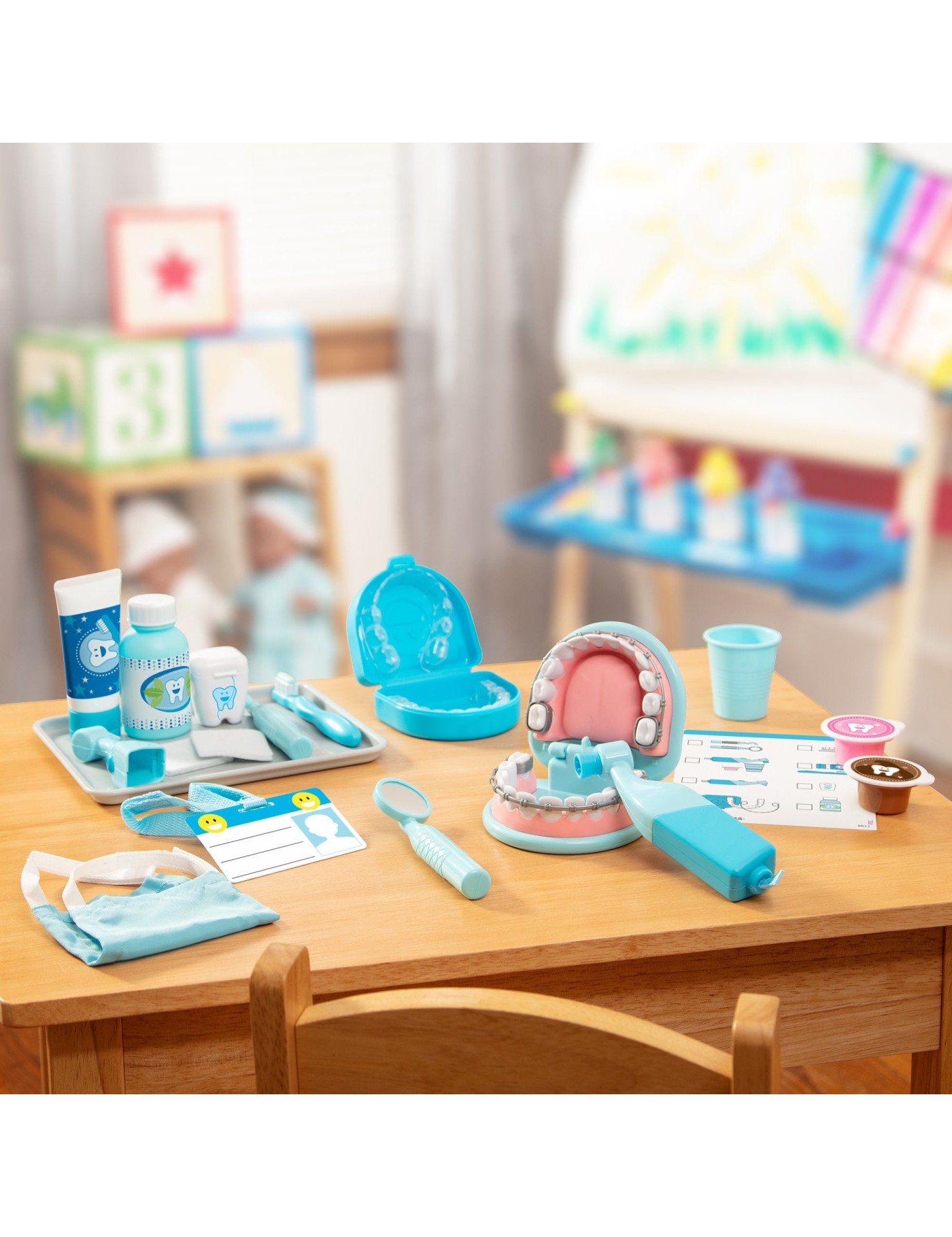 Melissa & Doug Dentysta Doktor Ząbek – Zestaw Dentystyczny