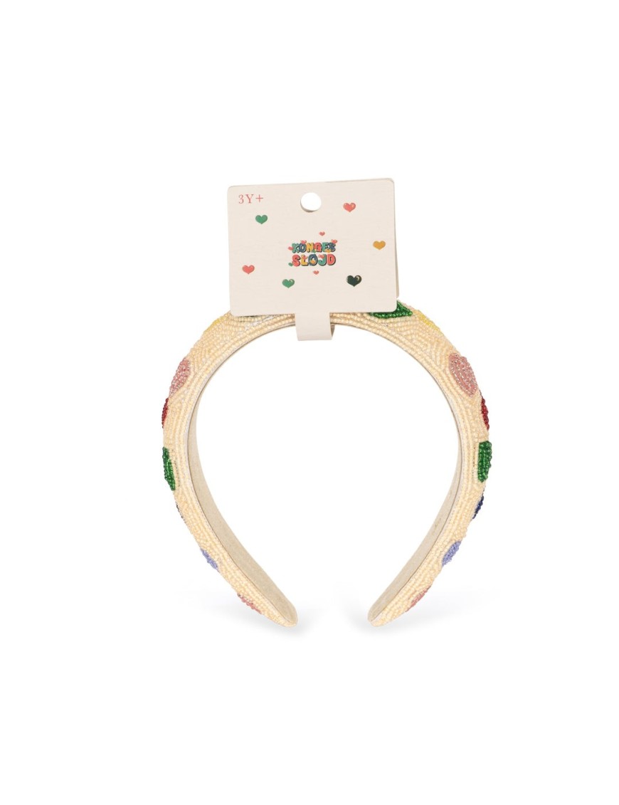 Konges Sløjd Coeur Beaded Hair Brace – Opaska do Włosów